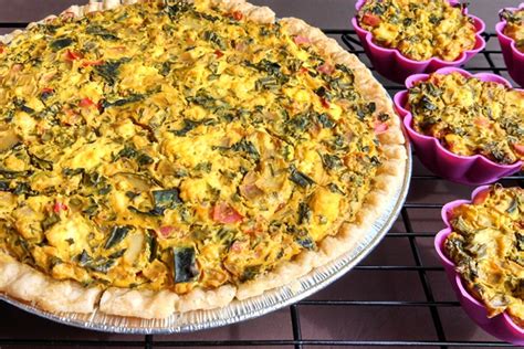 Rich Vegan Quiche Recipe - Go Dairy Free