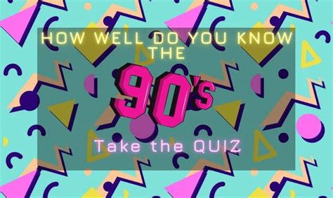 Are Your Wild About the 90s? Test Your Knowledge with This Quiz