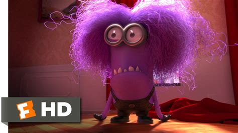 Despicable Me 2 (9/10) Movie CLIP - The Purple Minion Attacks (2013) HD ...