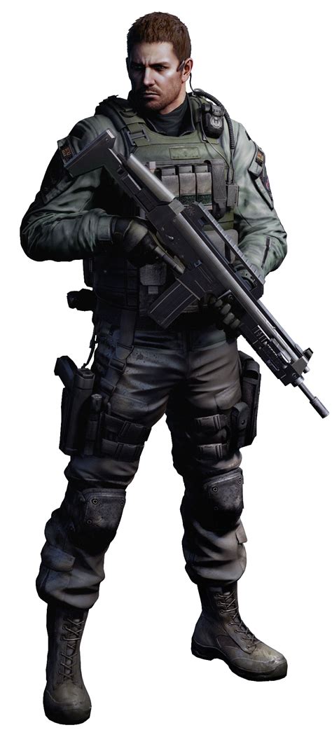 Image - Resident Evil 6 Chris Redfield render 01 alpha.png | Resident ...