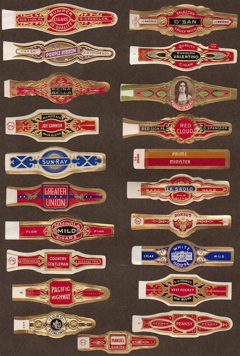 Piedmont Triad Nostalgia: Vintage Cigar Bands