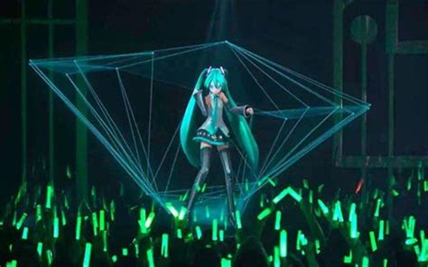 Hatsune Miku, el holograma que es una estrella pop virtual