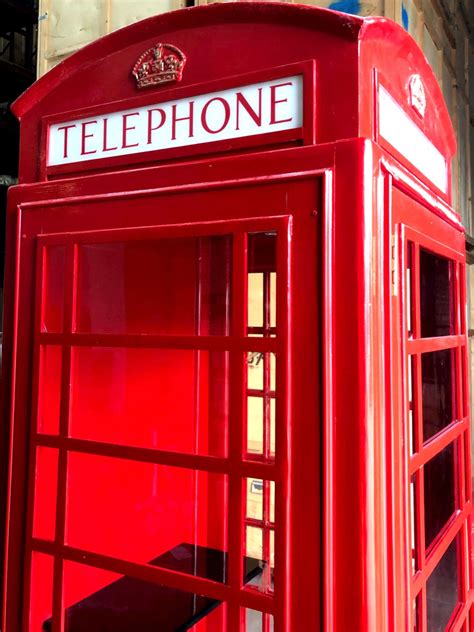 London Telephone Box Booth - Office Resale