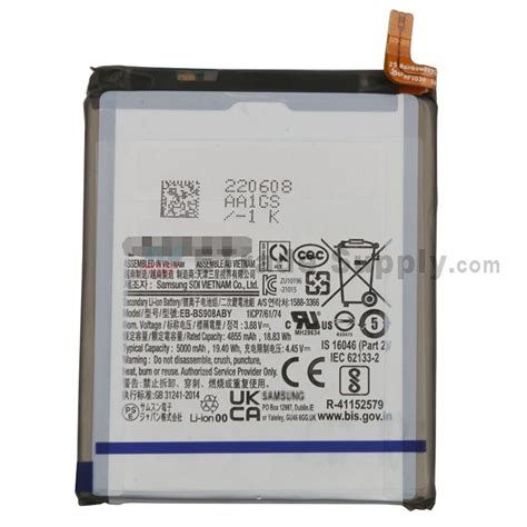 Samsung Galaxy S22 Ultra Battery Replacement - Grade S+ - ETrade Supply