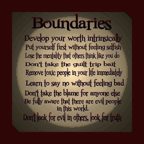 Quotes About Healthy Boundaries. QuotesGram