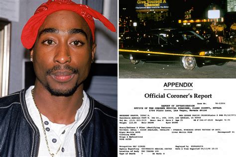 Tupac is alive after FAKING his own autopsy picture and coroner's ...