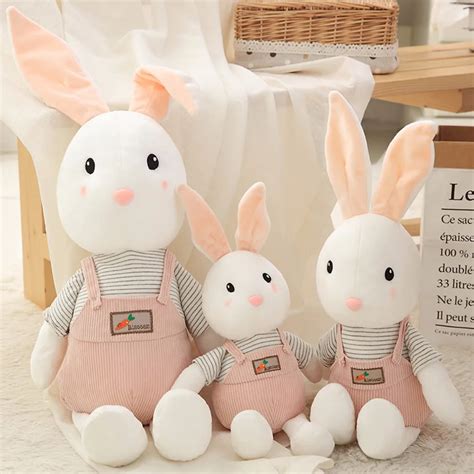 Nooer 40cm 50cm 75cm Cute Rabbit Plush Toy Stuffed Soft Rabbit Doll ...