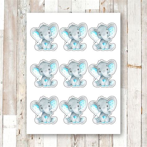 Elephant Cake Topper Printable - Printable Word Searches