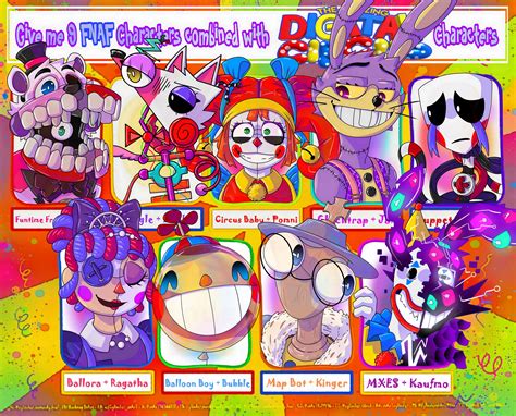 FNAF + The Amazing Digital Circus 🎪 [My art challenge] : r ...