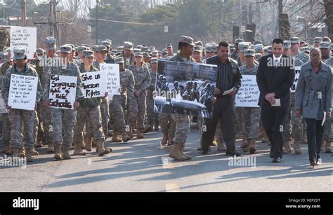 More than 400 Soldiers came together at Camp Carroll, South Korea, Jan ...