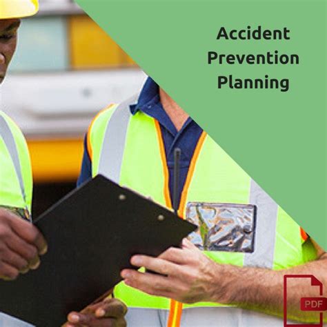 Accident Prevention Planning Form - EHS Center