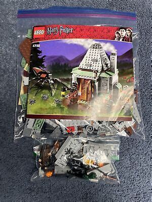 LEGO Harry Potter 4738 Hagrid’s Hut 100% Complete W/Instructions | eBay