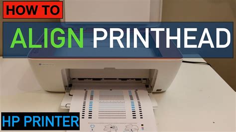 Align Printhead - How To Align Printhead of HP Printers ? - YouTube