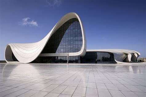 The Heydar Aliyev Cultural Center. Baku, Azerbajdzjan. By Zaha Hadid ...