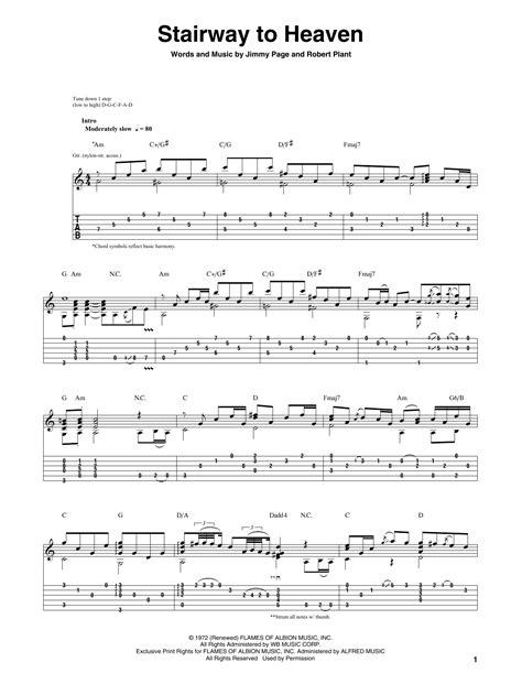 Stairway To Heaven by Igor Presnyakov - Guitar Tab - Guitar Instructor