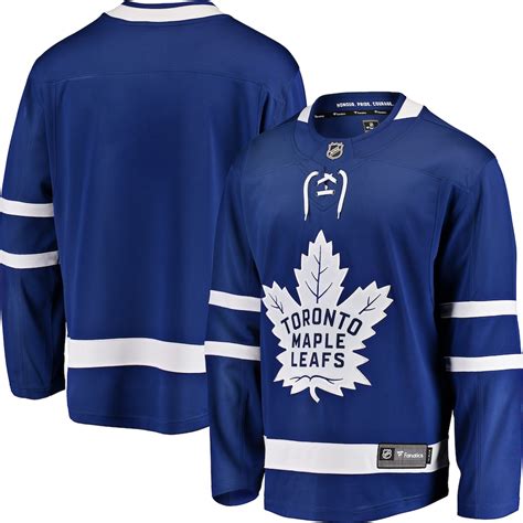 Fanatics Branded Toronto Maple Leafs Blue Breakaway Home Jersey