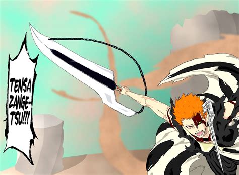 Download Ichigo Bankai Digital Drawing Wallpaper | Wallpapers.com