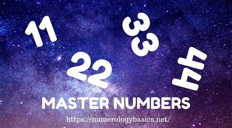 What Does Master Number Mean? - Numerology Basics