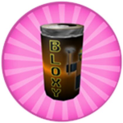 Welcome! heres a Bloxy cola. - Roblox