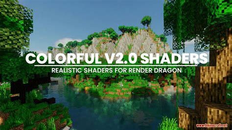 Colorful Shader (1.19, 1.18) - Realistic Shader for Render Dragon - Mc ...