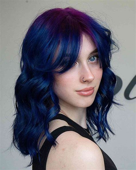 Blue And Purple Hair Color