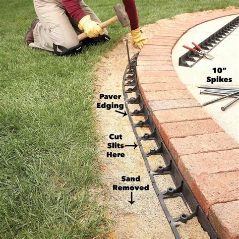 Use Brick Borders for Path Edging (DIY) | Family Handyman