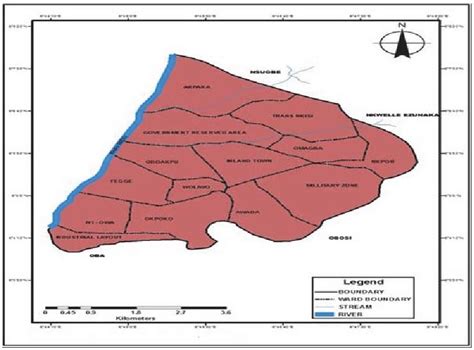 Map of Anambra State showing the study area Source: Department of ...