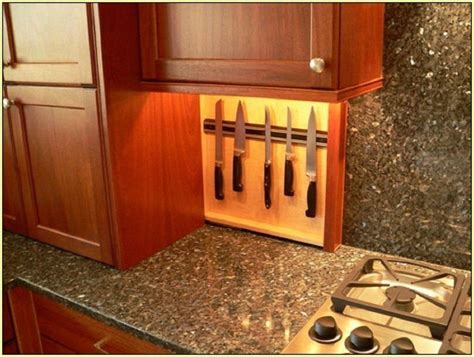 Under Cabinet Knife Storage - Beste Awesome Inspiration | Under cabinet ...