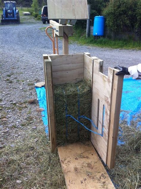 Hay making and a new baling machine