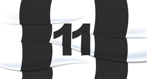 Premium Vector | White footballer's number on a football jersey 11 ...