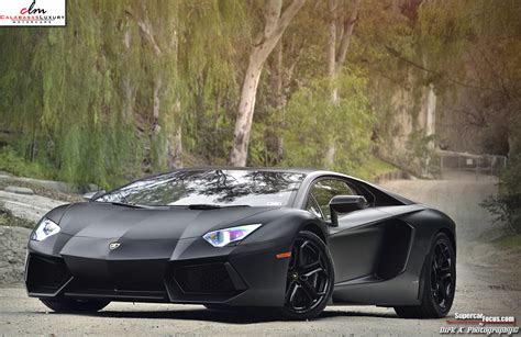 For Sale: Matte Black Lamborghini Aventador LP700-4 - GTspirit