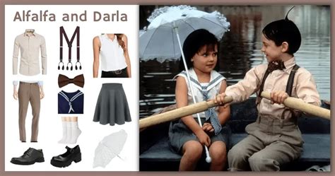 DIY Alfalfa And Darla Costumes 2024|Cosplay And Halloween Ideas