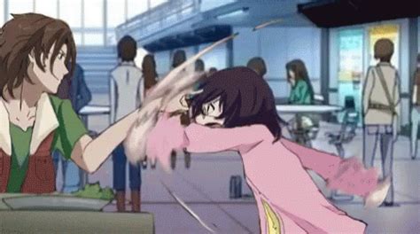 Anime Funny GIF - Anime Funny Fight - Discover & Share GIFs