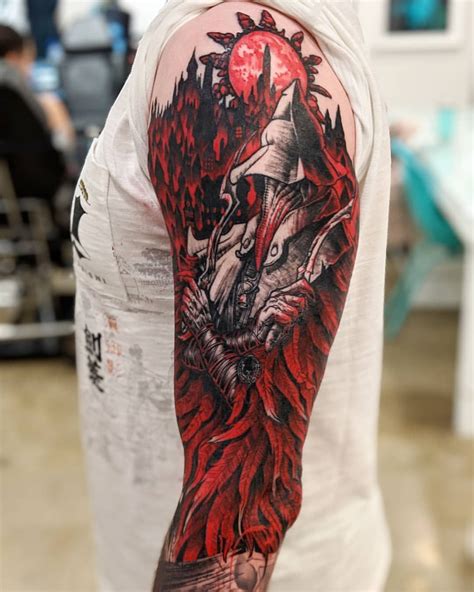 Chronic Ink tattoo Alex Rodway Illustrative Tattoo Bloodborne | Ink ...