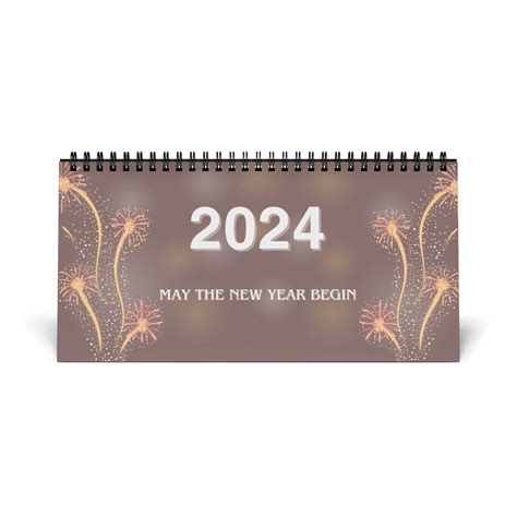 Desktop Calendar 2024, Motivational Calendar 2024, New Year Calendar ...