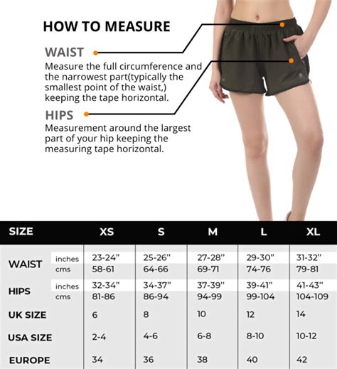 Women's Shorts Length Chart | ubicaciondepersonas.cdmx.gob.mx