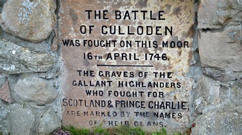 Culloden Moor Scotland • Scene of the Battle of Culloden in 1746 ...