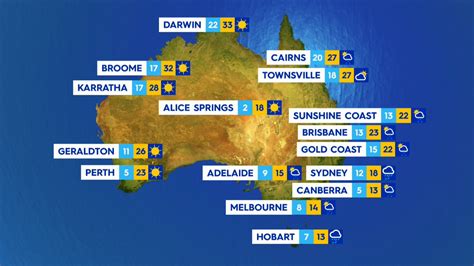 Weather Forecast Australia: Southeast set for major temperature drops ...