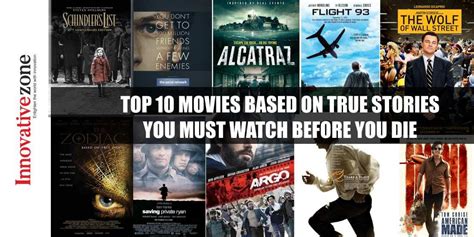 Top 10 movies based on True Stories you must watch before you die