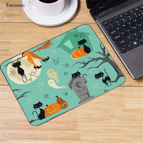 Aliexpress.com : Buy Yuzuoan Cute Black Cat Computer Animal Mouse Pad ...