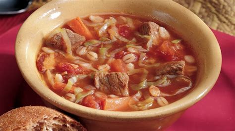 Caraway Beef and Vegetable Soup Recipe - BettyCrocker.com