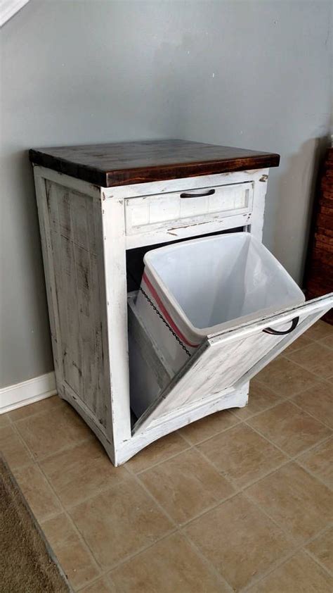 Tilt Out Trash Bin Storage Cabinet – HOMYSTYLE