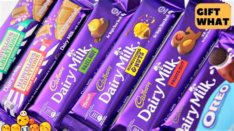 Cadbury Dairy Milk Chocolate All Special Flavors 【 GiftWhat 】 - YouTube