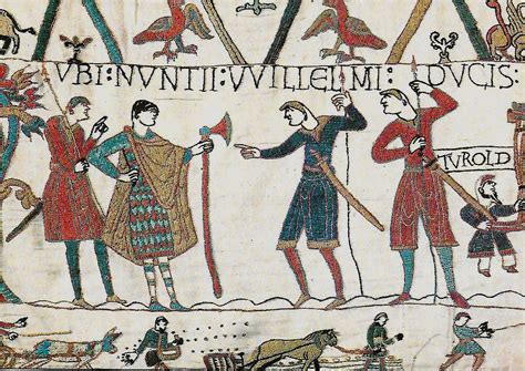 Bayeux Tapestry, scene 10, William's Messengers claim the … | Flickr