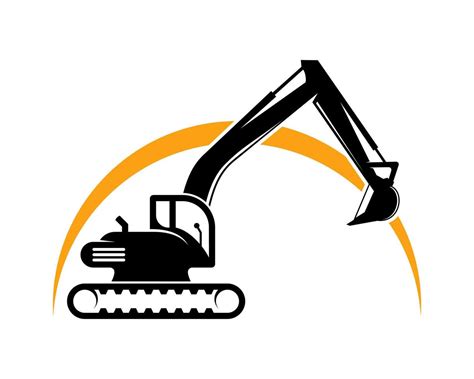 Excavator silhouette with sunset 11574571 Vector Art at Vecteezy