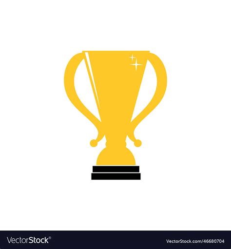 Trophy logo Royalty Free Vector Image - VectorStock