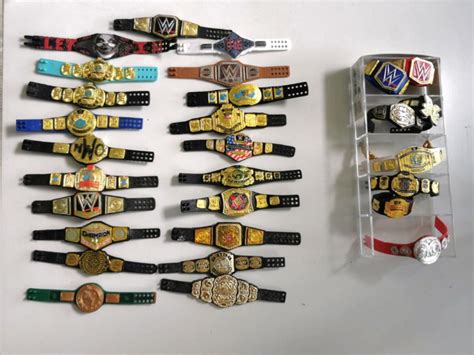 Wwe championship belts for figures mattel elite aew, Hobbies & Toys ...