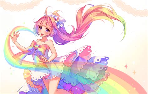 [+Video] Commission - Rainbow Spirit by Hyanna-Natsu | Kawaii drawings ...