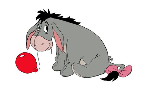 Eeyore Red Balloon | Eeyore pictures, Eeyore, Eeyore images