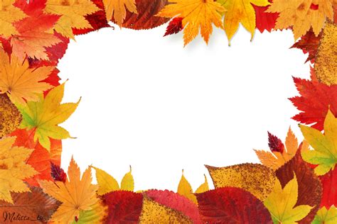 Fall Leaves Border Frame Png Clip Art Image Fall Leaf Border Free ...